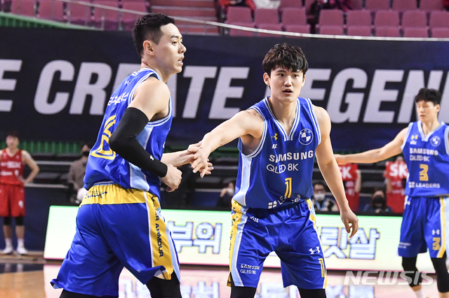 [서울=뉴시스] 프로농구 서울 삼성 이관희. (사진=KBL 제공)