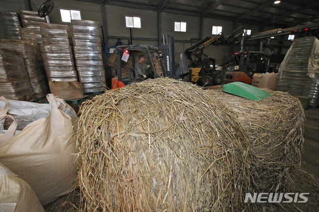 [안동=뉴시스] TMR 조사료 공장 내부. (사진=뉴시스 DB) 2021.05.12