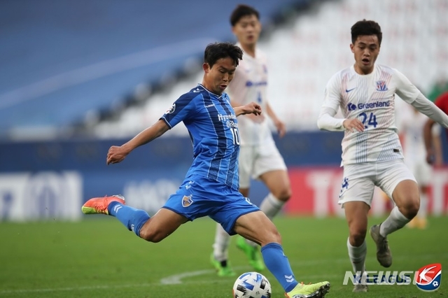 [서울=뉴시스]프로축구 울산 현대 윤빛가람 (사진 = 프로축구연맹 제공)