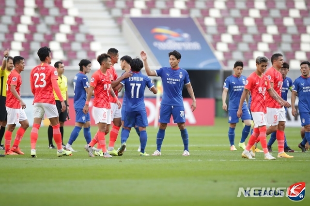 [서울=뉴시스]프로축구 수원 삼성 (사진 = 프로축구연맹)