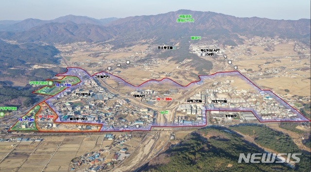 경주 구정동 고도제한 '36m' 대상구역