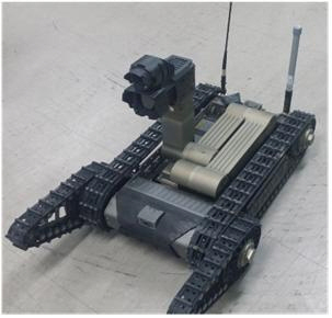 [서울=뉴시스] 소형정찰로봇 형상. 2020.11.24. (사진=방위사업청 제공)