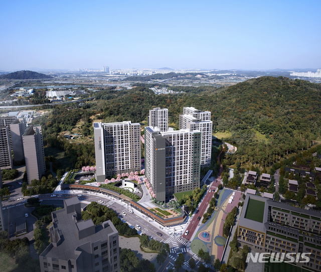 고양 덕은지구 호반써밋 DMC 힐즈 조감도