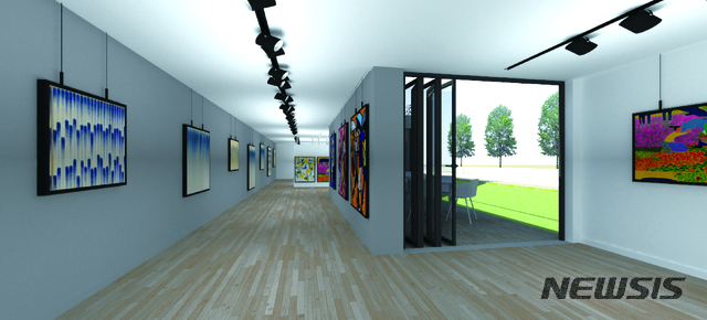 [서울=뉴시스] 서울 노원구 경춘선숲길 갤러리 설계도면. (설계도면=노원구 제공) 2020.11.25. photo@newsis.com