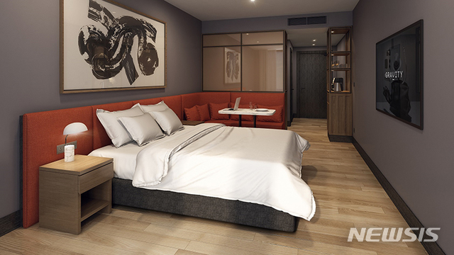 [서울=뉴시스]그래비티 서울 판교 '비즈니스 디럭스 룸'