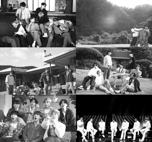 [서울=뉴시스] 방탄소년단_Life Goes On_뮤직비디오_like an arrow 버전_갈무리. 2020.11.30. (사진 = 빅히트 엔터테인먼트 제공) photo@newsis.com 