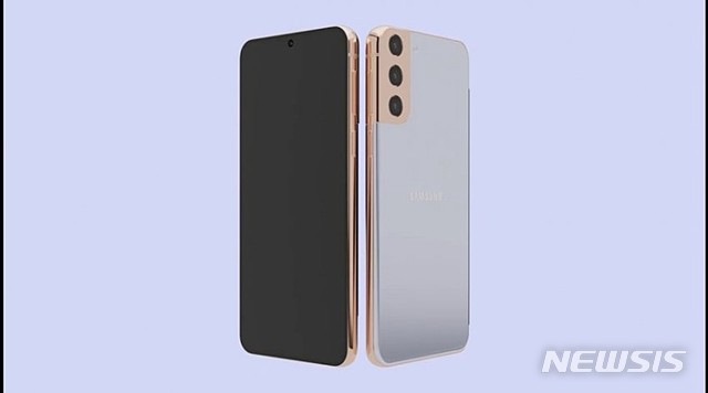[서울=뉴시스] 삼성전자 갤럭시S21 렌더링 이미지 [출처=아이스유니버스 트위터]