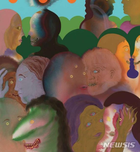 [서울=뉴시스] 애런 존슨, 'Green Dreamer' 개인전