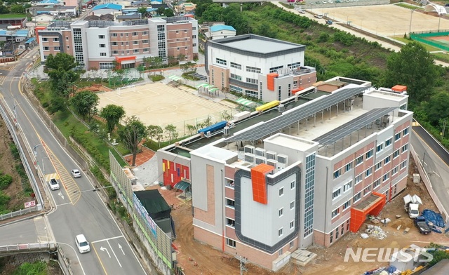 경북소프트웨어고등학교 전경 