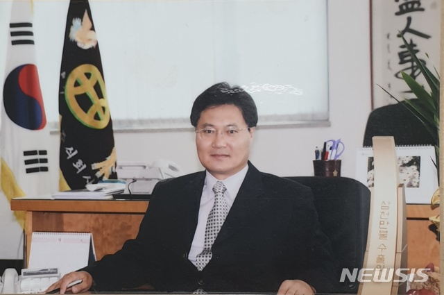 [서울=뉴시스] 7일 금탑산업훈장을 수상한 거림테크 이창원 대표(사진제공=중기부). 