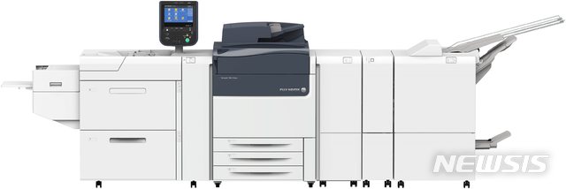 [서울=뉴시스] 공기 흡입 급지 유닛으로 다양한 용지 활용 가능한 한국후지제록스 ‘버산트 180i 프레스’ (제공=한국후지제록스)