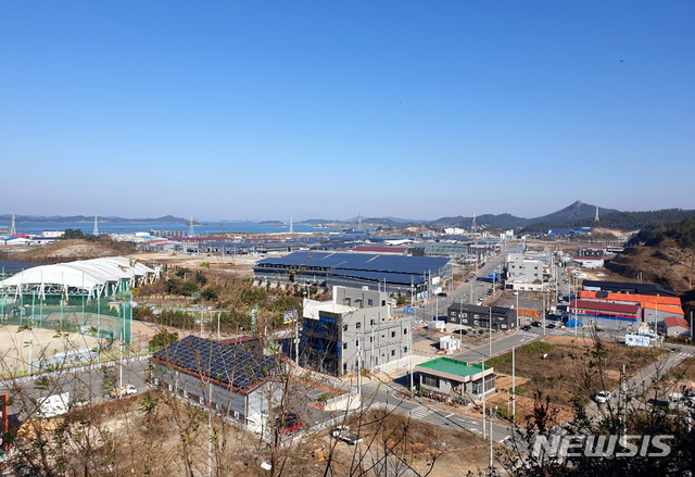 [목포=뉴시스] 목포 대양산단 전경. 