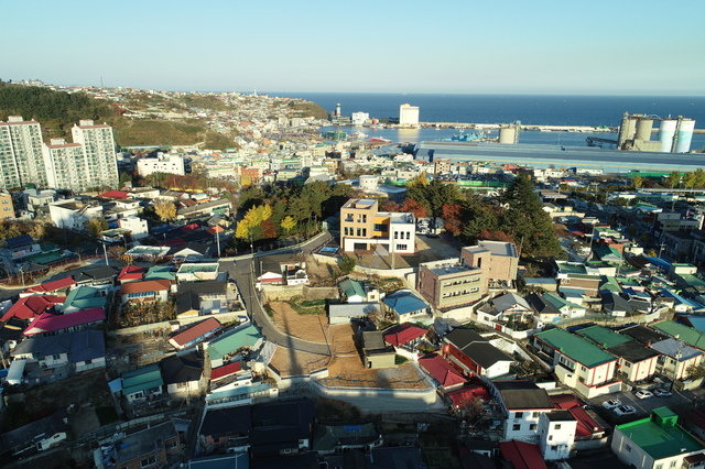 강원 동해시가 도시재생사업을 진행 중인 구 도심 지역 중 하나인 동호지구. (사진=동해시청 제공)