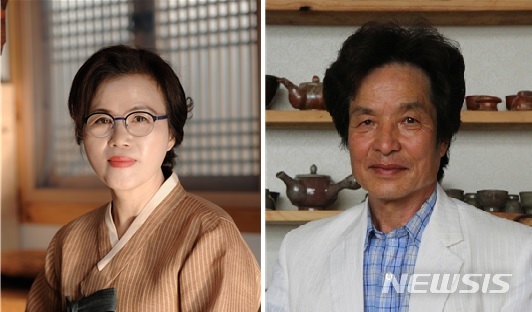 [안동=뉴시스] 2020 경북최고장인에 선정된 (왼쪽부터) 김연호·문한조 씨. (사진=경북도 제공) 2020.12.10