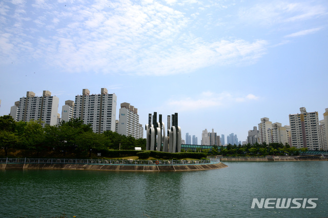 [부산=뉴시스] 부산시 해운대구 좌동 신시가지 전경 (사진= 해운대구 제공)