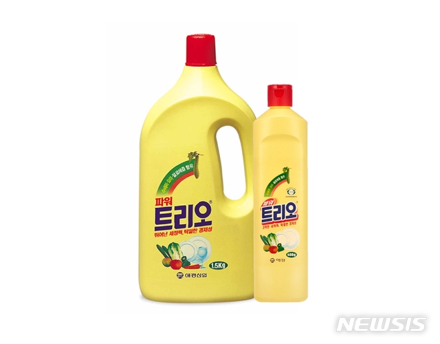 [장수브랜드 탄생비화]대한민국 최초·최장수 주방세제 애경 '트리오'