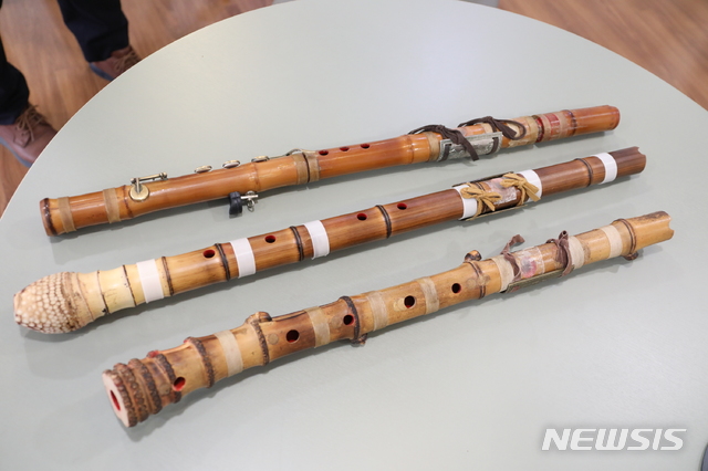 [서울=뉴시스]퉁소(사진=국립국악원 제공)2020.12.11 photo@newsis.com 