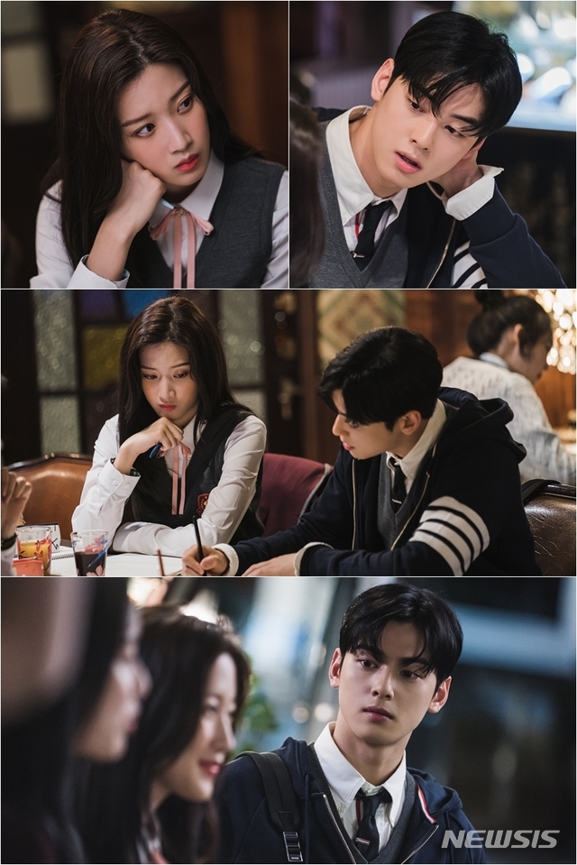 [서울=뉴시스] tvN 수목드라마 '여신강림' 스틸 사진 (사진=tvN '여신강림' 제공) 2020.12.15. photo@newsis.com