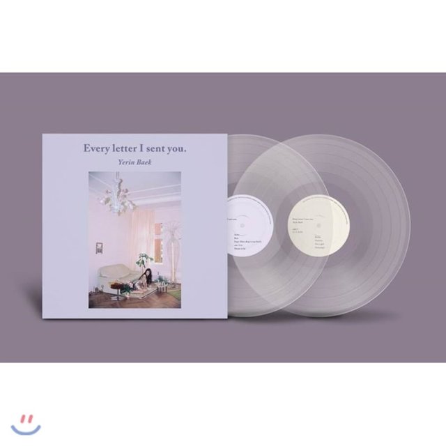 [서울=뉴시스] 백예린, 정규 1집 'Every letter I sent you' LP. 2020.12.16. (사진 = 예스24 제공) photo@newsis.com 
