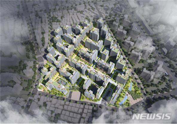 [서울=뉴시스] 방화5재정비촉진구역 주택재건축 정비사업 조감도. (사진=서울시 제공) 2020.12.23. photo@newsis.com 