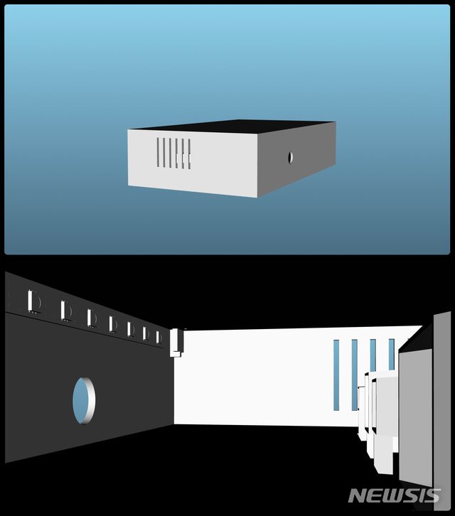 노치욱, <4개의 정사각형>. 작가는 2005년 파리 8 대학 조형 예술학과 석사 (Master) 졸업 후 2007년 파리 8 대학 조형 예술학과 연구 석사 (Master Research) 졸업, 2018년 파리 8 대학 예술학과 박사과정 수료했다. 2008년 첫 개인전 <디지–아트>, 아뜰리에 비스, 파리, 프랑스를 시작으로 2014년 <나는 타자(他者)가 아프다>, 국제 예술 공동체 갤러리, 파리, 프랑스 개인전을 시작으로 2017년 <Construction Time Again>, 바스티유 디자인 센터, 파리, 프랑스 <가상의 문>-4인전, 갤러리 빌라 데 자흐, 파리, 프랑스 2017 <JE EST UN AUTRE 나는 타자(他者)이다>, 갤러리 도향리, 파리, 프랑스들의 전시를 하였으며 다수의 그룹전에 참여 하였다. <아트-모니 #2>, 주미 로스엔젤레스 한국문화원, 로스엔젤레스, 미국, 그리고 <안—밖>, 28회 재불청년작가전, 주불 한국문화원, 파리, 프랑스 <국제 디지털 디자인 초대전>, 테쥬카야마 대학, 나라시, 일본, <자화상전>, 프랑스 경제부, 문화 센터, 파리-벡시, 프랑스 등에서 전시했다. 