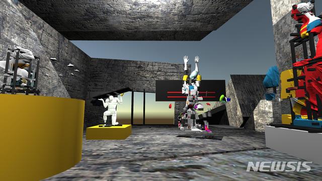 [서울=뉴시스] '퀘스트, '구애(求愛)스트', 하석준. 미국 파슨스 디자인스쿨에서 커뮤니케이션디자인(BFA), 한국예술종합학교 조형예술과 (비디오아트)에서 MFA학위를 받았다. 밀라노와 한국에서 실시한 미디어 퍼포먼스인 ‘수도자 - 고통의 플랫폼’을 선보이며 근 미래에 보게 될 예술신(Scene)에 대한 Data를 만들며 인공지능과 협업을 하고 있다.세운상가에 위치한 비영리예술단체 '스페이스 바 261’의 멤버이며 ‘예술과 재난’팀의 작가이다. 2017 청주 공예 비엔날레, 2018년 서울 미디어시티 비엔날레 참여작가이며, 주요 레지던시로 2016년 경기창작센터, 2017년 국립현대미술관 고양 창작레지던시에 참여하였고, 2017년 예술의 전당에서 열린 멀티 센서리 미디어아트 전시인 ‘그대 나의 뮤즈’ 예술감독을 역임했다.