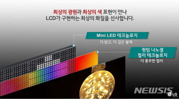 [서울=뉴시스] LG QNED TV (출처=LG전자)