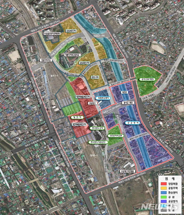 [대전=뉴시스] 대전 동구 대전역세권