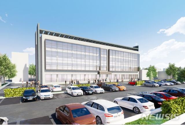 [부산=뉴시스] 부산시 기장군 기장읍사무소 신청사 조감도(사진= 기장군 제공)