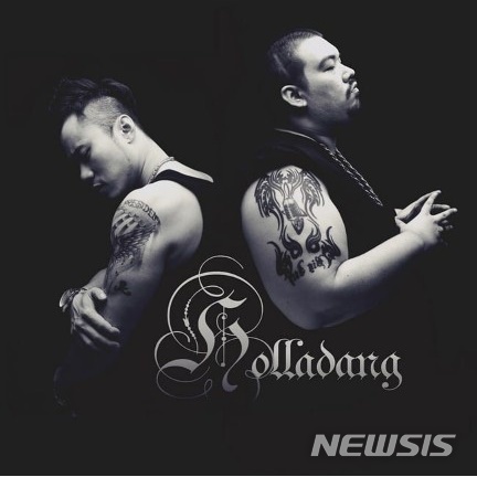 [서울=뉴시스]그룹 '홀라당'의 박사장이 빅죠를 추모했다. (사진=박사장 인스타그램 사진 캡처) 2021.01.07. photo@newsis.com 