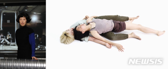 [서울=뉴시스] 제20회 송은미술대상 조영주 작가(왼쪽) 작품 '입술위의 깃털', 단채널 영상, 컬러, 사운드, 10분 30초 . 