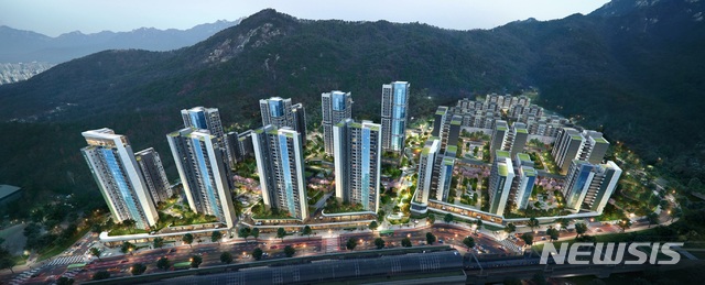 [서울=뉴시스]상계2구역 재개발 사업 조감도. (사진 = 업체 제공)