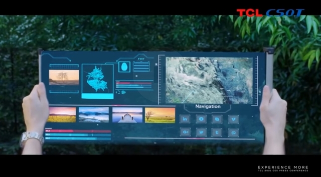 [서울=뉴시스] 2021.01.13 (사진=TCL의 프레스 콘퍼런스 영상 캡처) 