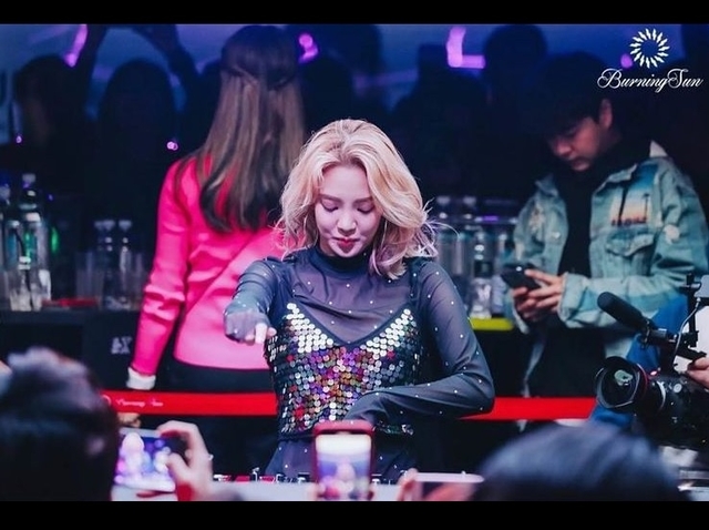 [서울=뉴시스] '버닝썬 사건' 최초 제보자 김상교씨가 인스타그램에 올린 소녀시대 효연 (사진 = 김상교 SNS) 2021.1.14. photo@newsis.com