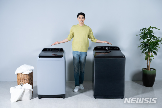삼성전자, 세탁력·위생 강화한 '그랑데 통버블' 전자동 세탁기 출시