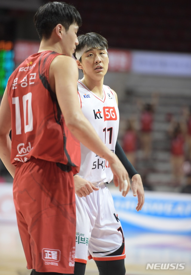 [서울=뉴시스]프로농구 부산 KT 양홍석 (사진 = KBL 제공)