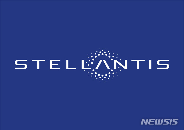 [서울=뉴시스] 이탈리아·미국의 합작사 피아트크라이슬러(FCA)와 프랑스푸조시트로엥그룹(PSA)의 합병 법인인 '스텔란티스' 로고 (뉴시스DB)