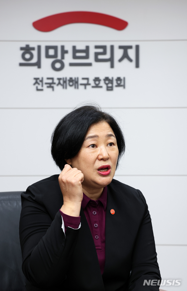 [서울=뉴시스] 김정희 희망브리지 전국재해구호협회 사무총장. (사진= 희망브리지 전국재해구호협회 제공) photo@newsis.com