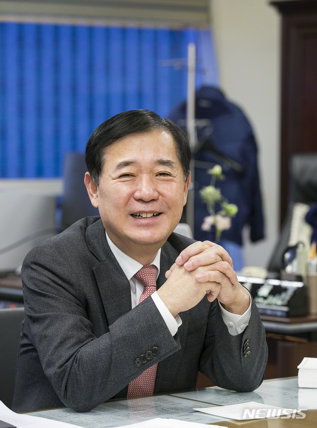 [부산=뉴시스] 부산 벡스코 이태식 대표이사. (사진=벡스코 제공)