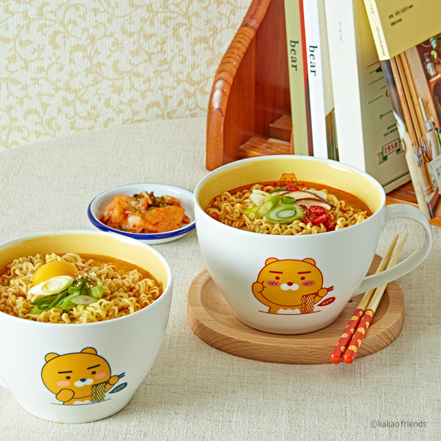 카카오프렌즈, 라이언X진라면 한정판 굿즈 출시