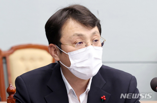 [서울=뉴시스]박영태 기자 = 이진석 대통령비서실 국정상황실장이 지난 1월25일 오후 청와대에서 열린 보건복지부·식품의약품안전처·질병관리청 2021년 업무보고에 참석해 있다. 2021.01.25. since1999@newsis.com