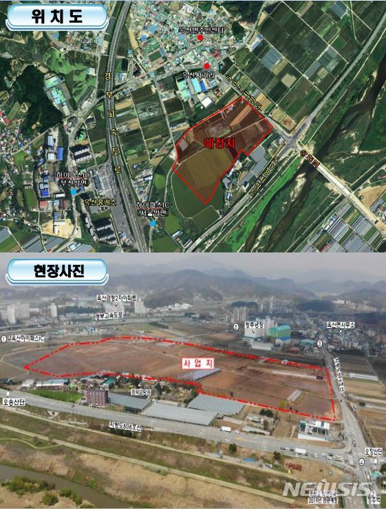 [청주=뉴시스] 임선우 기자 = 충북 청주시 새 농수산물도매시장 이전 계획도. (사진=청주시 제공) 2021.01.27. photo@newsis.com