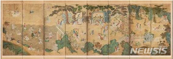 [서울=뉴시스]요지연도(사진=문화재청 제공)2021.01.27 photo@newsis.com