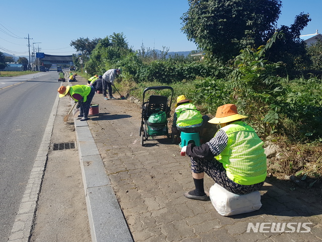 [전남광주=뉴시스] 노인일자리 사업. (사진=뉴시스 DB). photo@newsis.com 