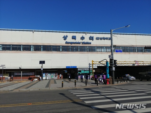 [수원=뉴시스] 수인선 상록수역 전경.