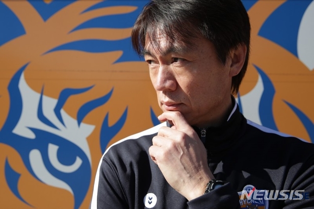 [서울=뉴시스] 울산 현대 홍명보 감독. (사진=프로축구연맹 제공)