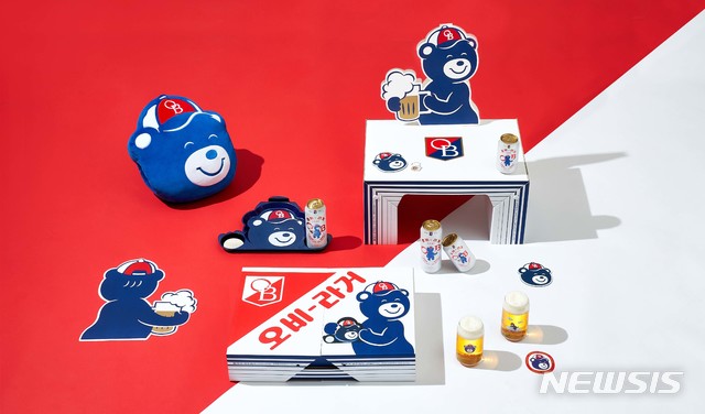 오비맥주, 오비라거 '랄라베어 집콕 굿즈' 출시