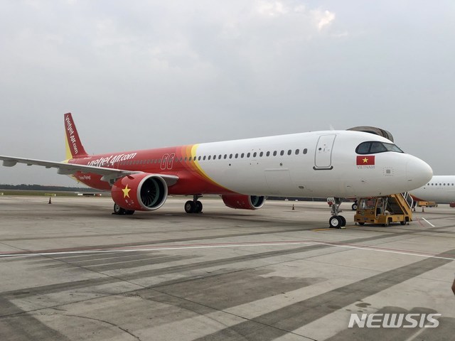[서울=뉴시스] 비엣젯항공 여객기 (제공=비엣젯항공)