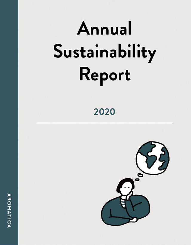 아로마티카, '2020 지속가능 경영 리포트' 발간