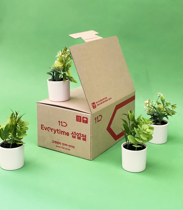 11번가의 ESG경영, 택배 상자에 테이프 안 쓴다